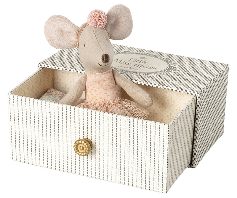 Maileg | Dance Mouse in Daybed, Little Sister, , Maileg - All The Little Bows