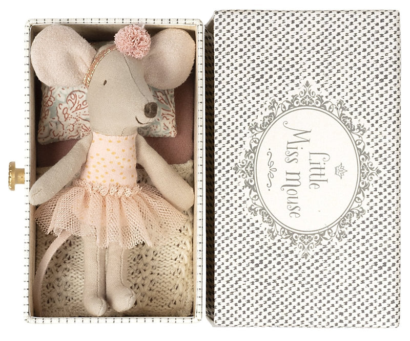 Maileg | Dance Mouse in Daybed, Little Sister - Maileg - All The Little Bows
