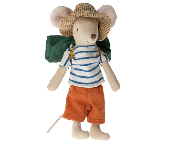 Maileg | Hiker Mouse, Big Brother - Maileg - All The Little Bows