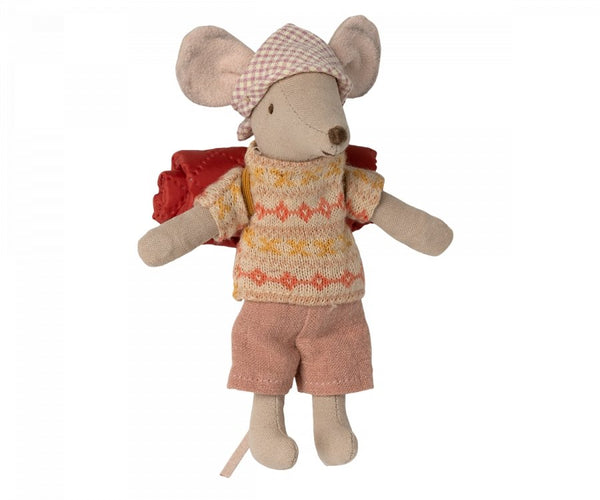 Maileg | Hiker Mouse, Big Sister (2023), , Maileg - All The Little Bows