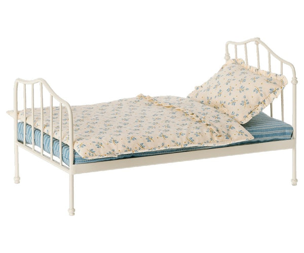 Maileg | Miniature Bed, Blue - Maileg - All The Little Bows
