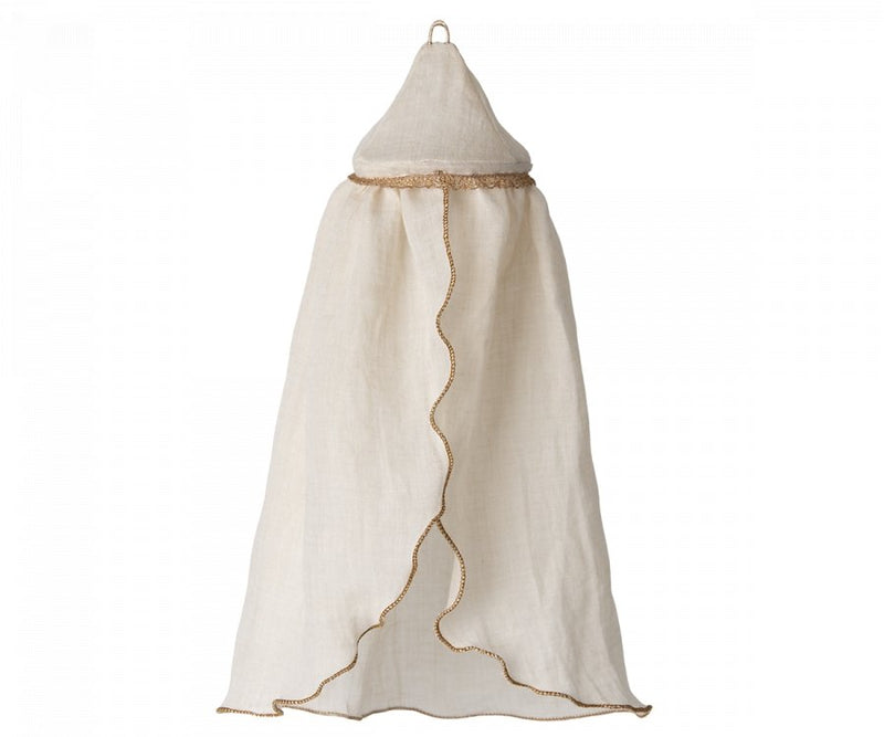 Maileg | Miniature Bed Canopy, Cream - Maileg - All The Little Bows