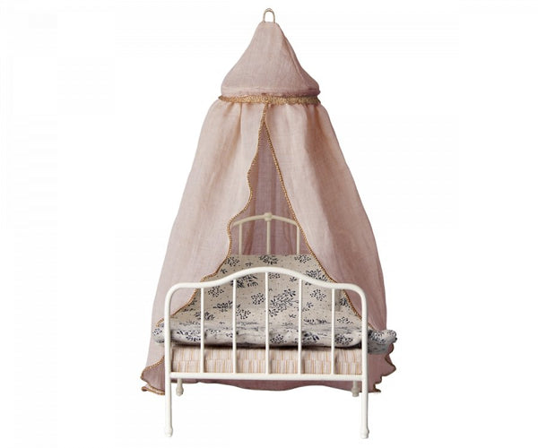 Maileg | Miniature Bed Canopy, Rose, , Maileg - All The Little Bows
