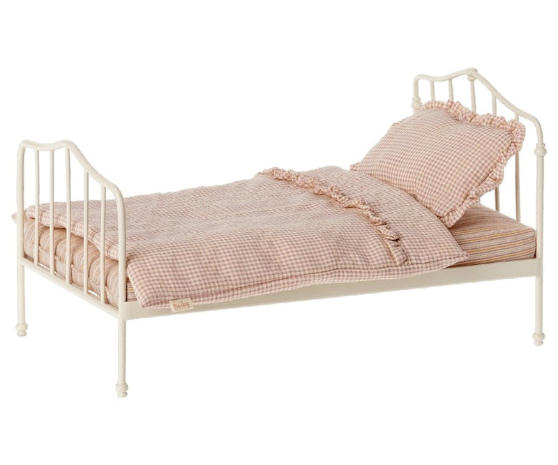 Maileg | Miniature Bed, Purple, , Maileg - All The Little Bows