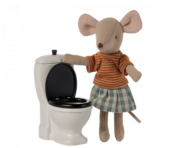 Maileg | Mouse Toilet (1:12 scale), Toys, Maileg - All The Little Bows