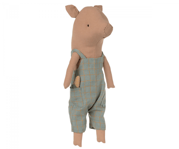 Maileg | Pig, Overalls, , Maileg - All The Little Bows