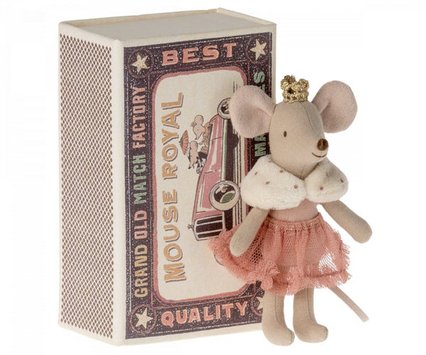 Maileg | Princess Mouse, Little Sister in Matchbox (2023), , Maileg - All The Little Bows