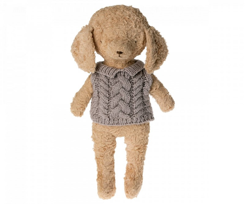 Maileg | Puppy Supply - Sweater, Heather Gray, Toys, Maileg - All The Little Bows