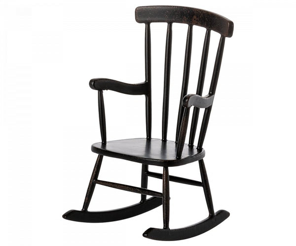 Maileg | Rocking Chair, Mouse - Anthracite - Maileg - All The Little Bows