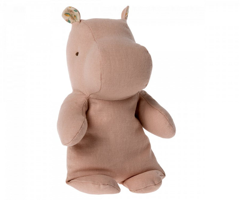 Maileg | Safari Friends, Small Hippo - Soft Rose, Toys, Maileg - All The Little Bows