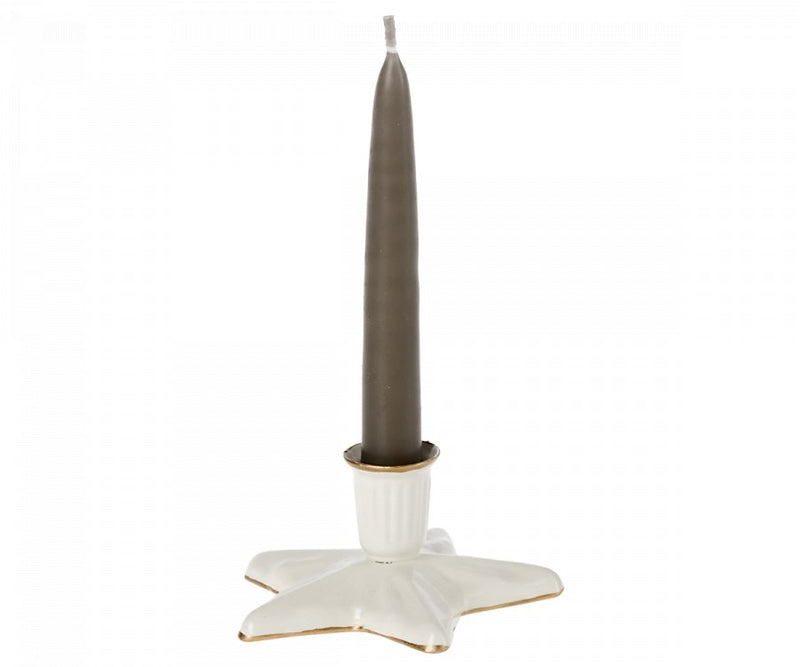 Maileg | Star Candle Holder, Off White, , Maileg - All The Little Bows