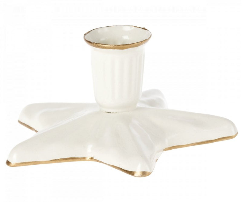 Maileg | Star Candle Holder, Off White, , Maileg - All The Little Bows