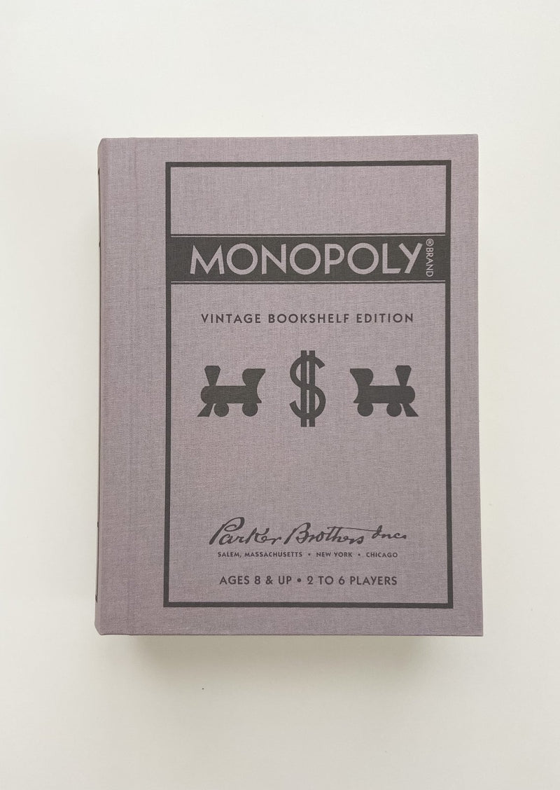 Monopoly - Vintage Bookshelf Edition - WS Game Company - All The Little Bows