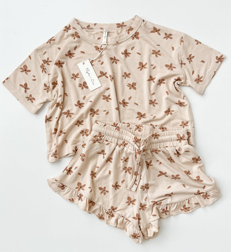 Mosie Set || Scatter, Girls Cotton Set, Rylee + Cru - All The Little Bows