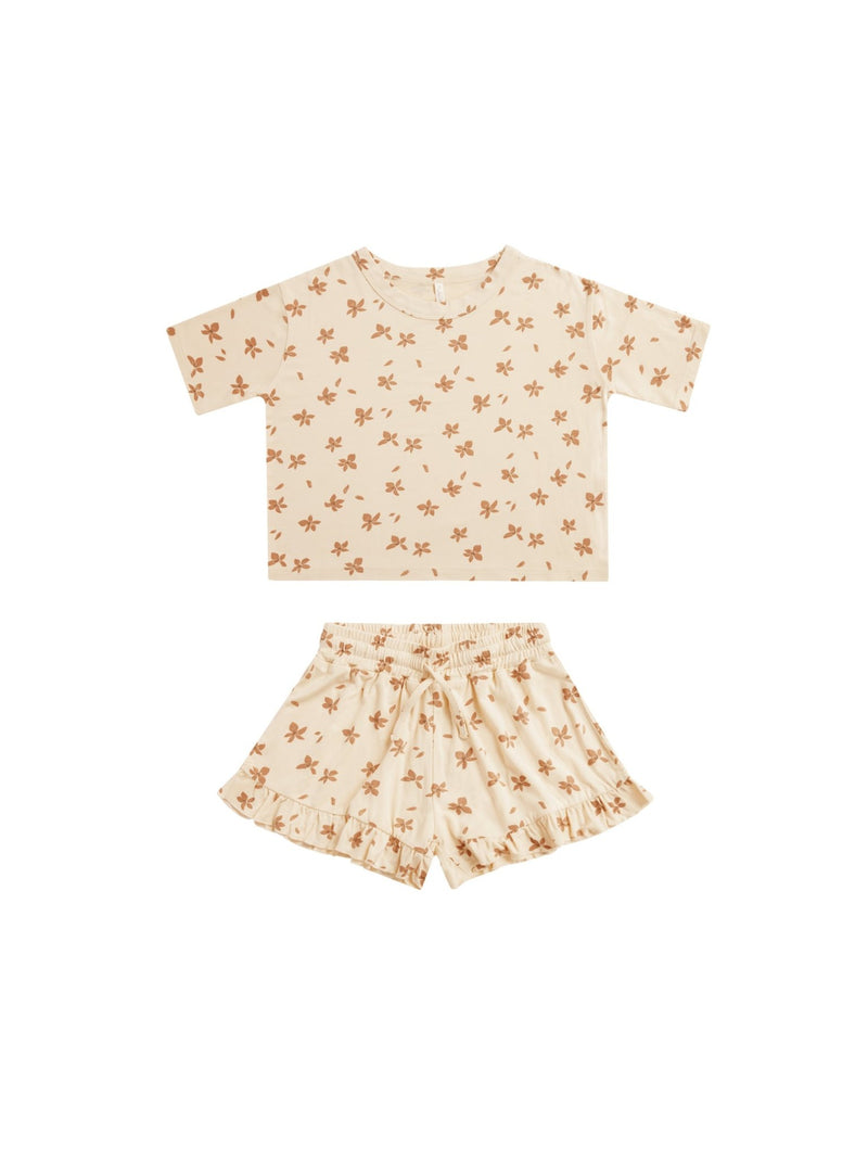 Mosie Set || Scatter, Girls Cotton Set, Rylee + Cru - All The Little Bows