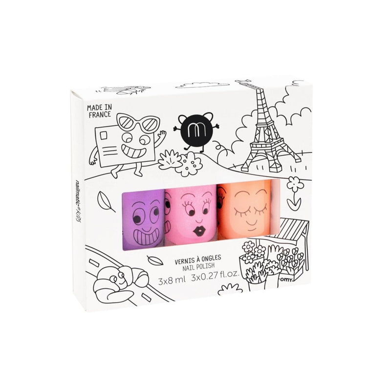 Nailmatic USA - Paris, Set of 3 - Nailmatic USA - All The Little Bows