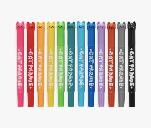 OOLY - Cat Parade Gel Crayons - Set of 12 - OOLY - All The Little Bows