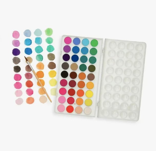 OOLY - Lil' Paint Pods Watercolor Paint - Set of 36 - OOLY - All The Little Bows