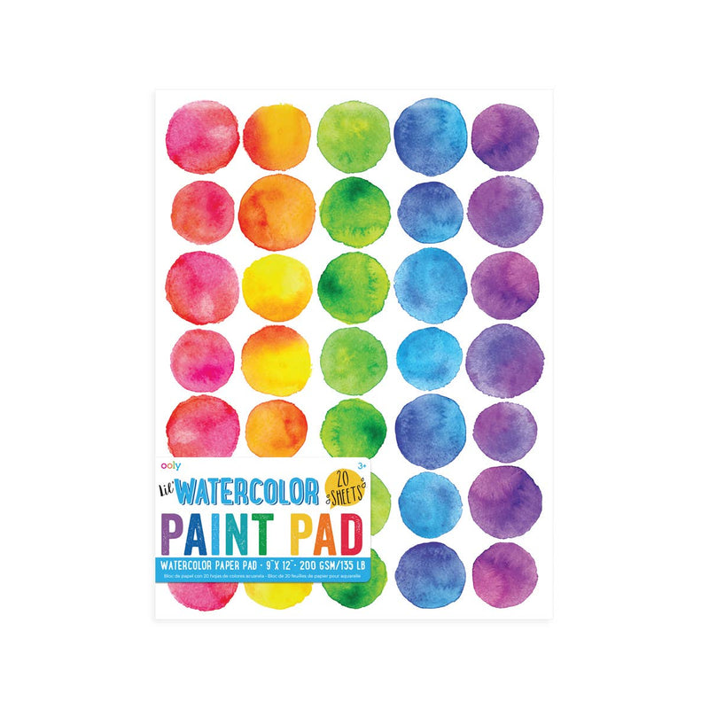 OOLY - Lil' Watercolor Paint Pad - 1 PC - OOLY - All The Little Bows