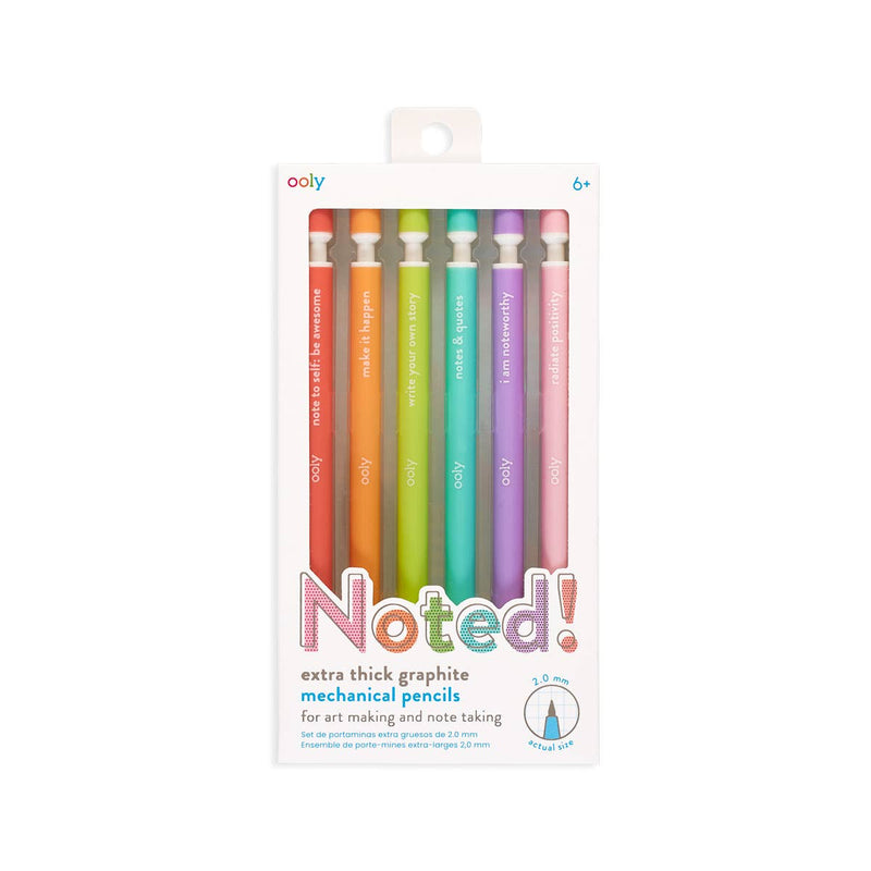 OOLY - Noted! Graphite Mechanical Pencils - Set of 6, , OOLY - All The Little Bows