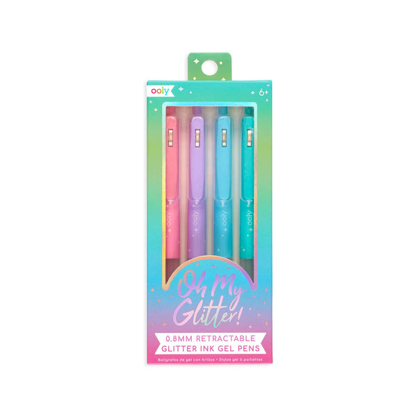 OOLY - Oh My Glitter! Gel Pens - Set of 4 - OOLY - All The Little Bows