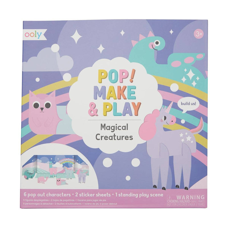 OOLY - Pop! Make & Play - Magical Creatures - OOLY - All The Little Bows