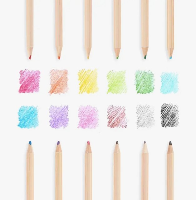 OOLY - Un-Mistake-Ables! Erasable Colored Pencils - OOLY - All The Little Bows