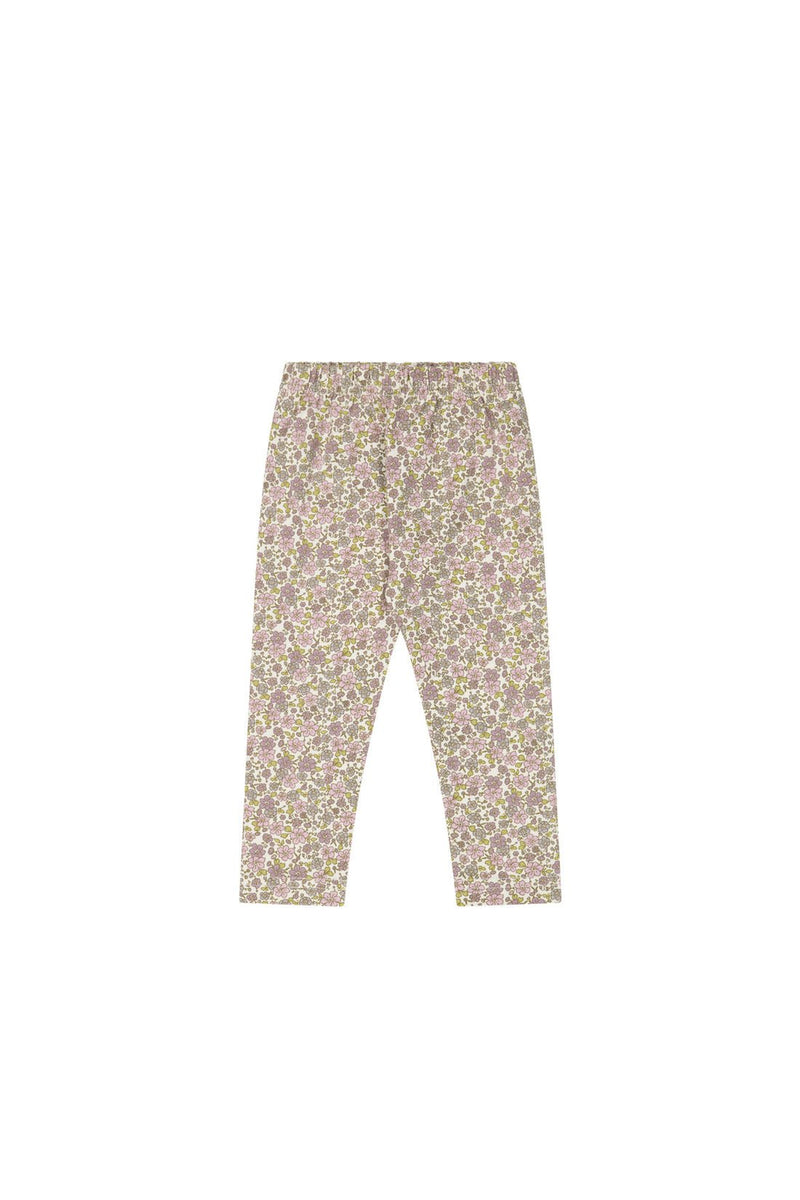 Organic Cotton Everyday Legging - Chloe Orchid, , Jamie Kay - All The Little Bows