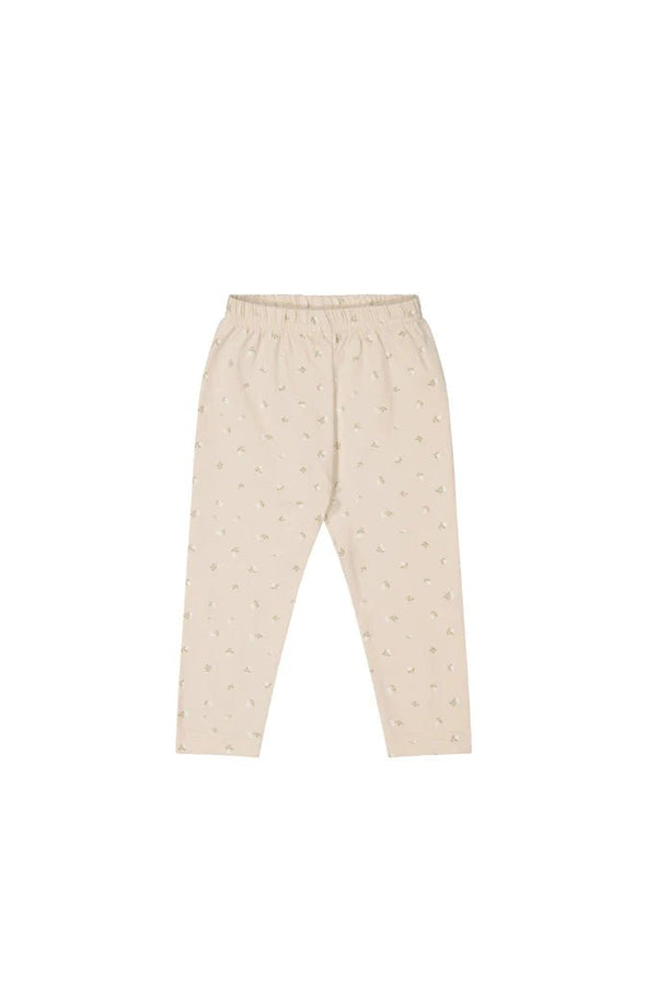 Organic Cotton Legging - Elenore Pink Tint - Jamie Kay - All The Little Bows