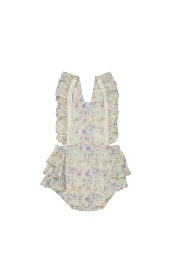Organic Cotton Madeline Playsuit - Mayflower, , Jamie Kay - All The Little Bows