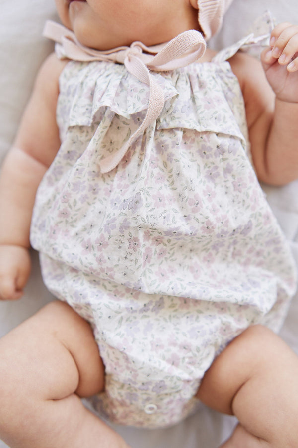 Organic Cotton Mallory Onepiece - Fifi Lilac, , Jamie Kay - All The Little Bows