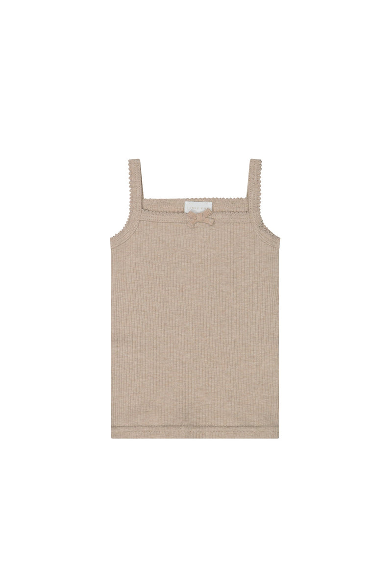Organic Cotton Modal Singlet - Bunny Marle, , Jamie Kay - All The Little Bows