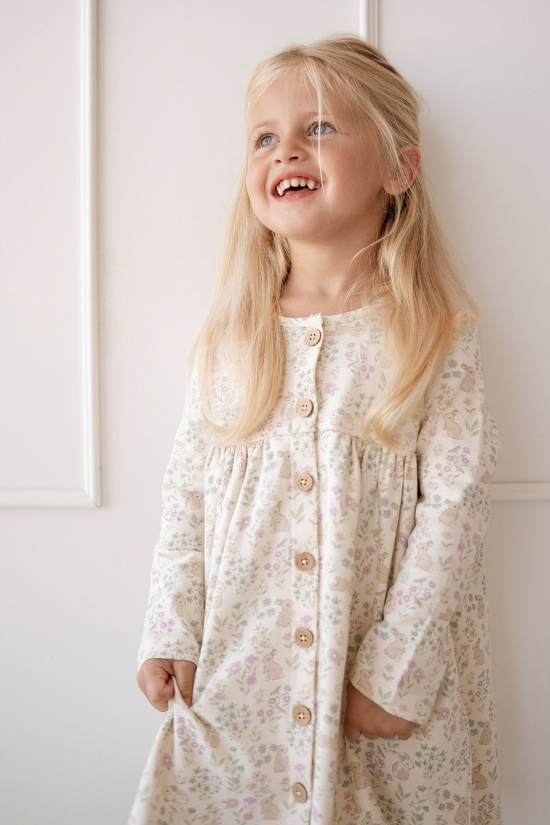 Organic Cotton Poppy Dress - Penny's Egg Hunt, , Jamie Kay - All The Little Bows