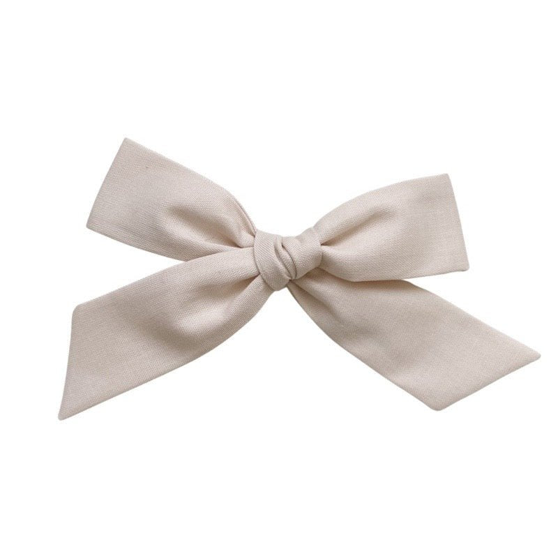 Oversized Bow | Ivory - All The Little Bows - All The Little Bows