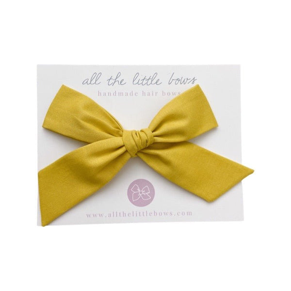 Oversized Bow | Wasabi - All The Little Bows - All The Little Bows