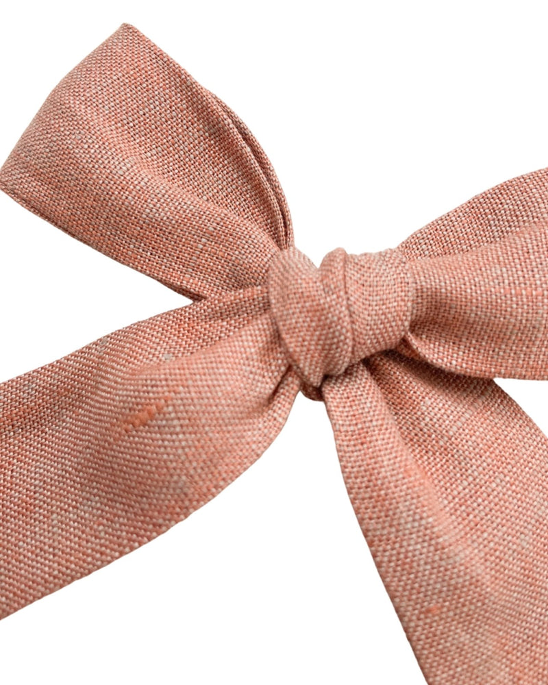 Party Bow | Baked Clay - Alligator Clip - All The Little Bows - All The Little Bows