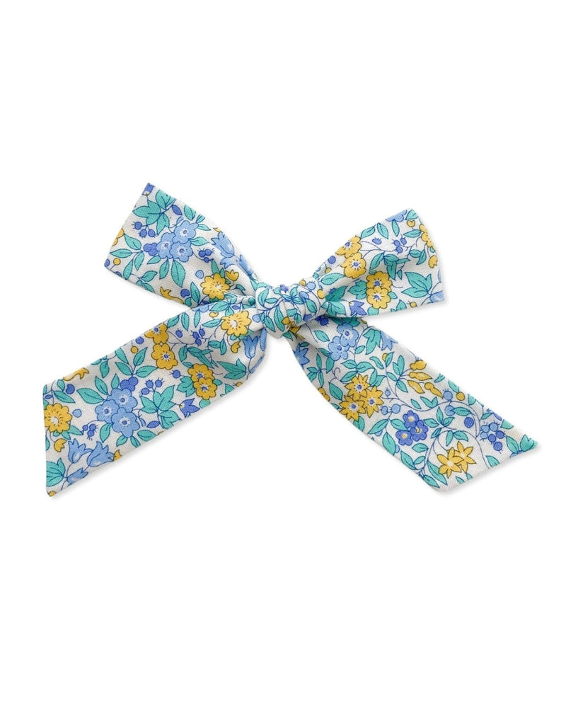 Party Bow | Bluebell Floral, , All The Little Bows - All The Little Bows