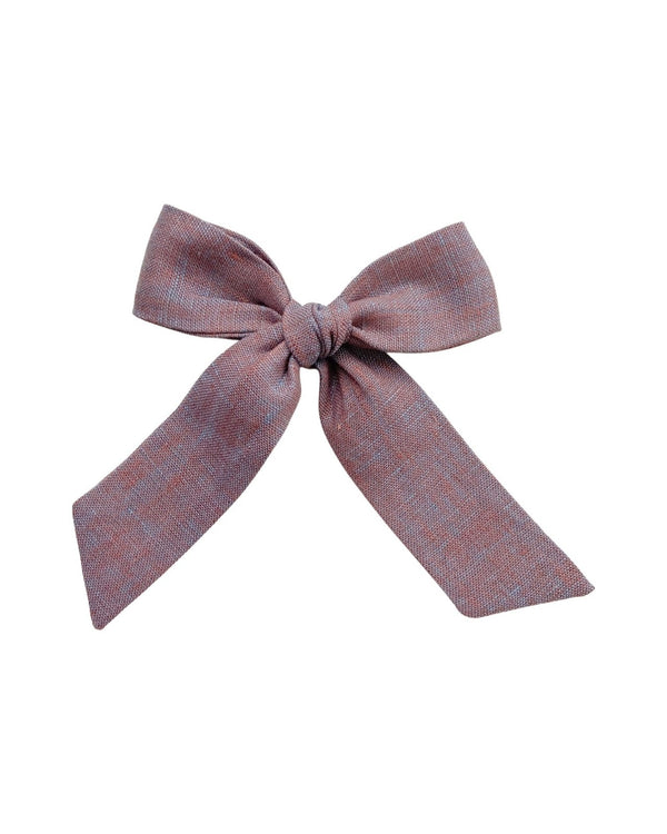 Party Bow | Mountain Purple - Alligator Clip - All The Little Bows - All The Little Bows