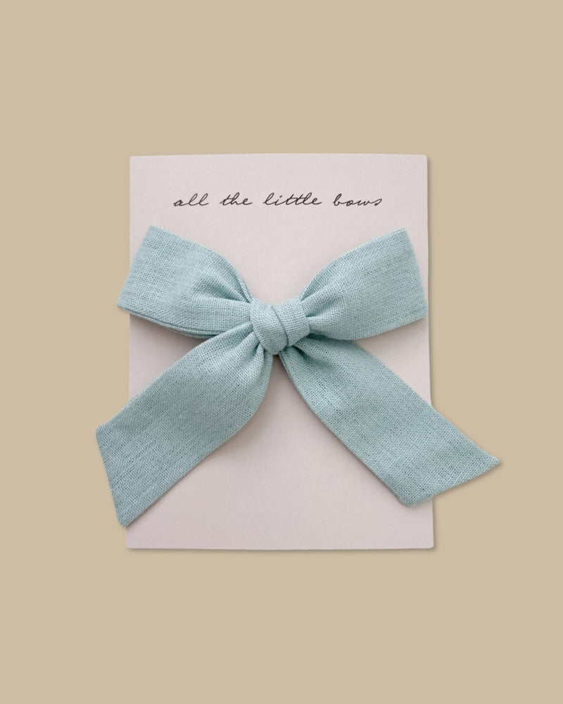 Party Bow | Sea Mist - All The Little Bows - All The Little Bows