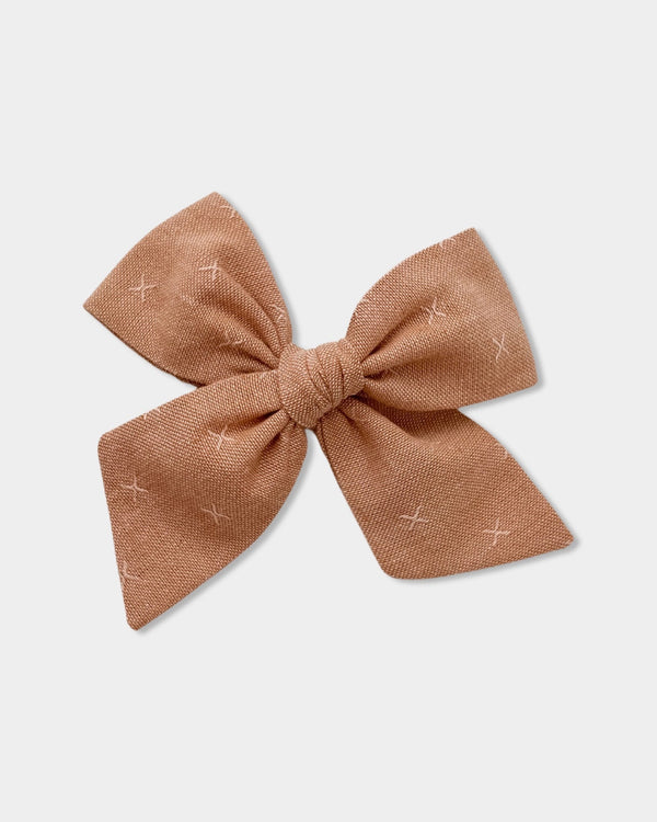 Pinwheel Bow | Gingersnap - All The Little Bows - All The Little Bows