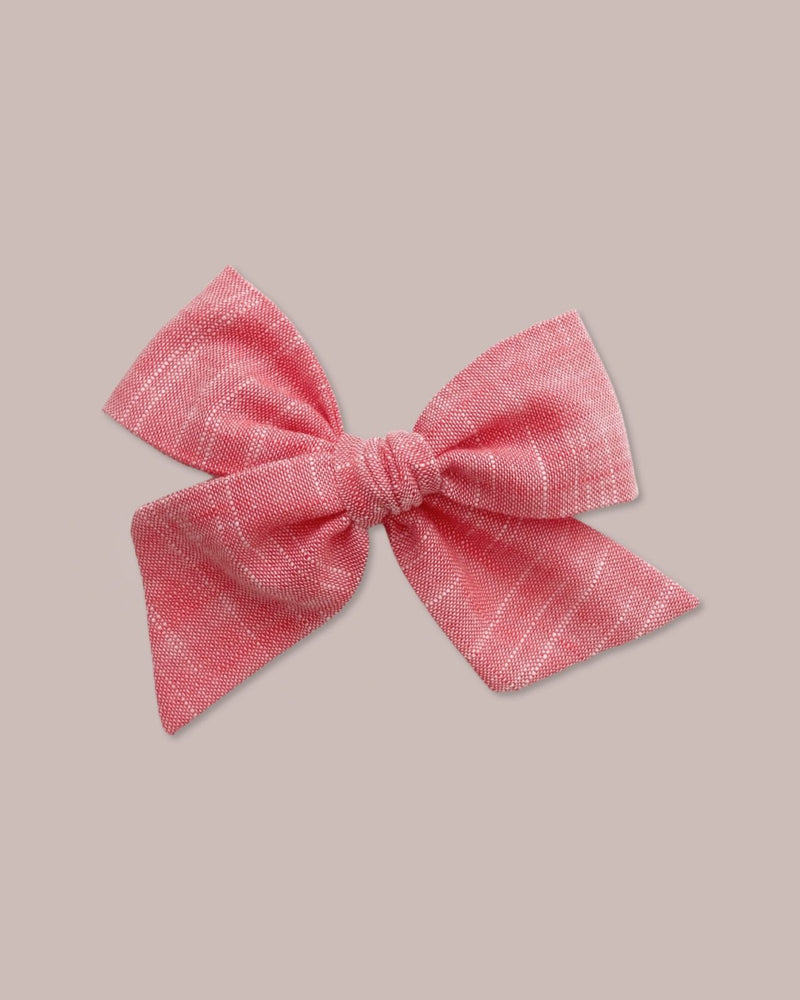 Pinwheel Bow | Guava - Headband or Clip, , All The Little Bows - All The Little Bows