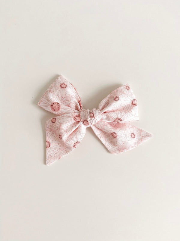 Pinwheel Bow | Daisy Crazy - Headband or Clip, , All The Little Bows - All The Little Bows