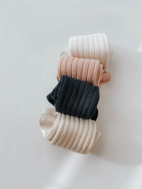 Ribbed Knee Socks | Navy - Condor - All The Little Bows