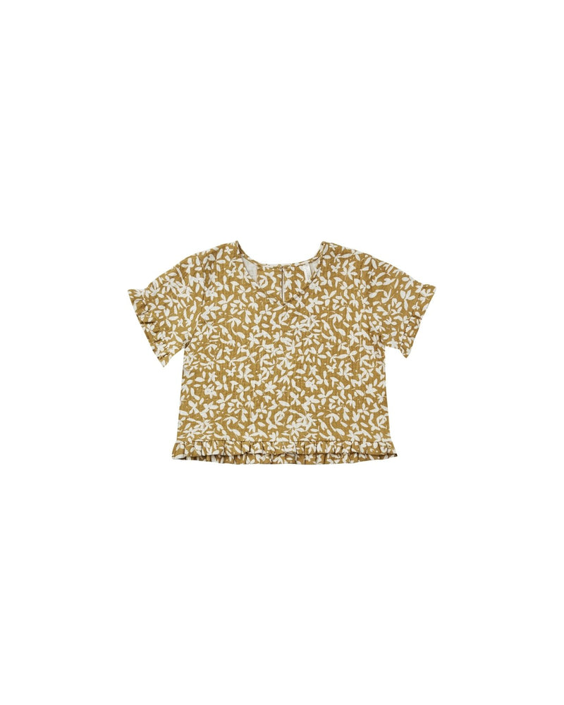 rory top | ditsy floral, , Rylee + Cru - All The Little Bows