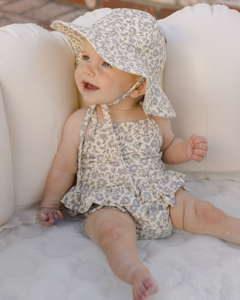 Ruffled One-Piece Swimsuit || French Garden, , Quincy Mae - All The Little Bows
