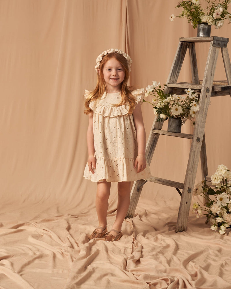 Sienna Dress || Daisy Eyelet, , Noralee - All The Little Bows