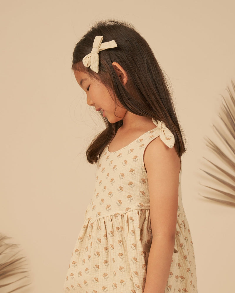 Summer Dress || Vintage Fleur, Girls Dress, Rylee + Cru - All The Little Bows